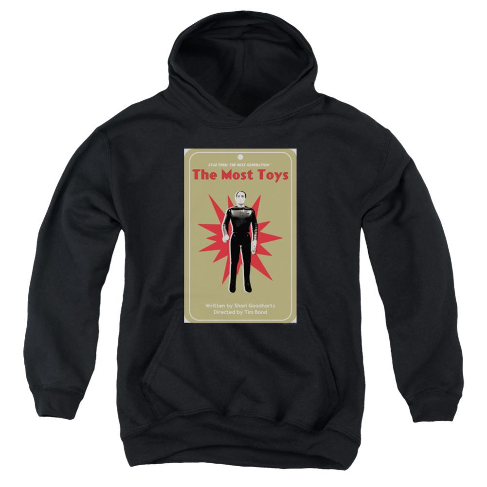 Star Trek TNG Season 3 Episode 22 Youth Cotton Poly Pull-Over Hoodie