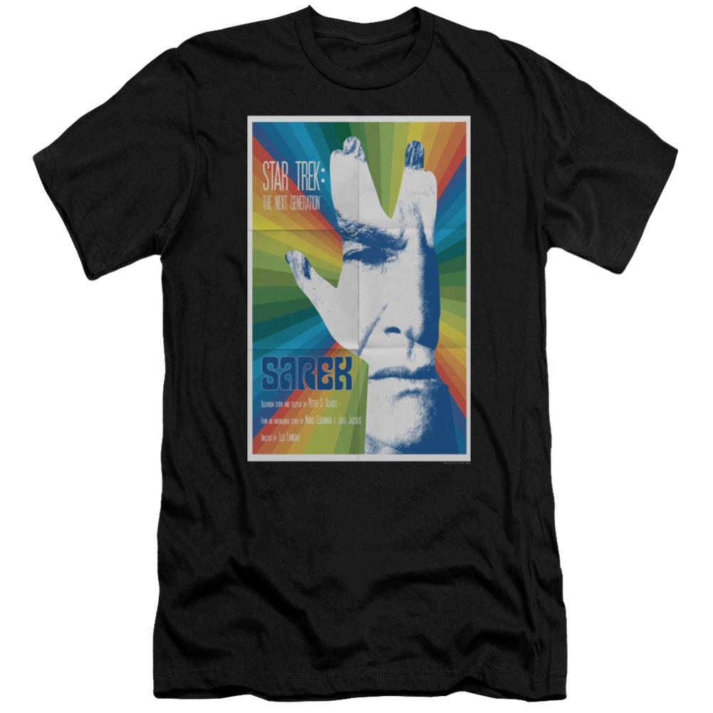 Star Trek TNG Season 3 Episode 23 Men's Ultra-Soft 30/1 Cotton Slim Short-Sleeve T-Shirt