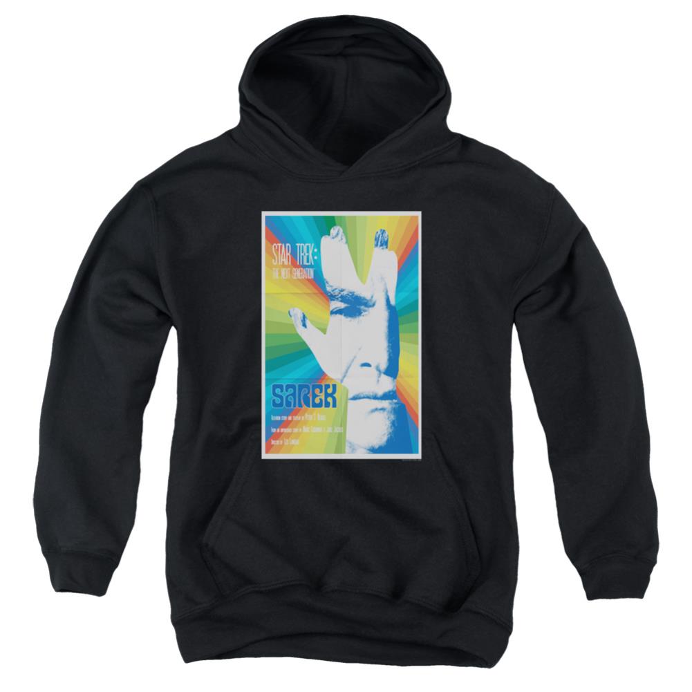 Star Trek TNG Season 3 Episode 23 Youth Cotton Poly Pull-Over Hoodie