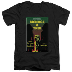 Star Trek TNG Season 3 Episode 24 Men's 30/1 Cotton Slim V-Neck T-Shirt