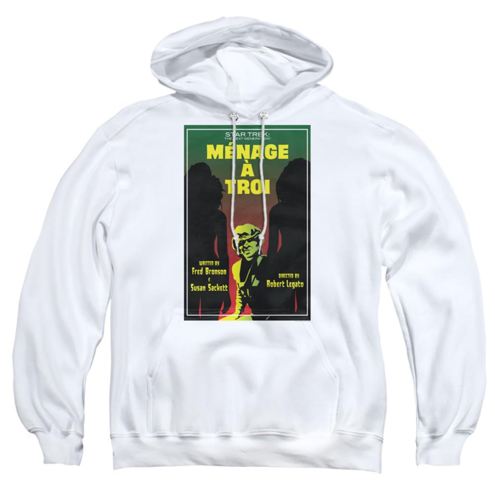 Star Trek TNG Season 3 Episode 24 Men's Pull-Over 75 25 Poly Hoodie