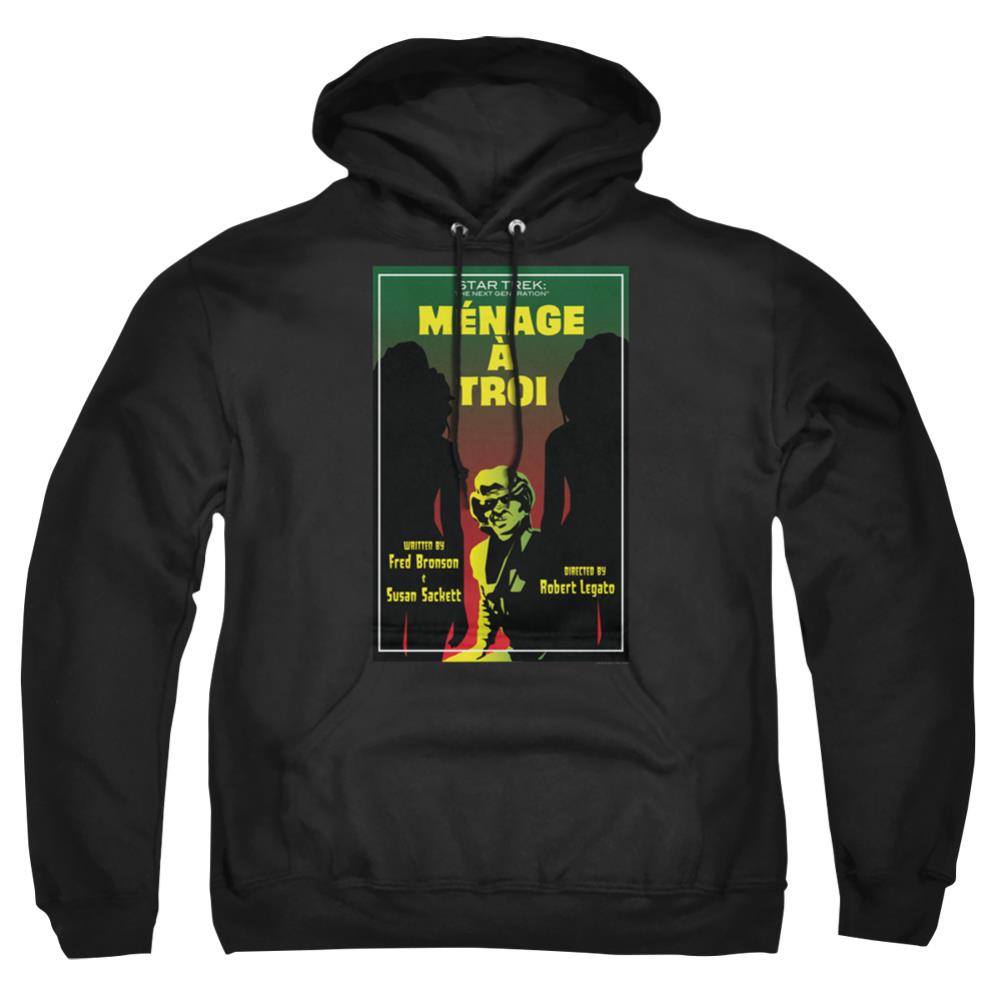 Star Trek TNG Season 3 Episode 24 Men's Pull-Over 75 25 Poly Hoodie