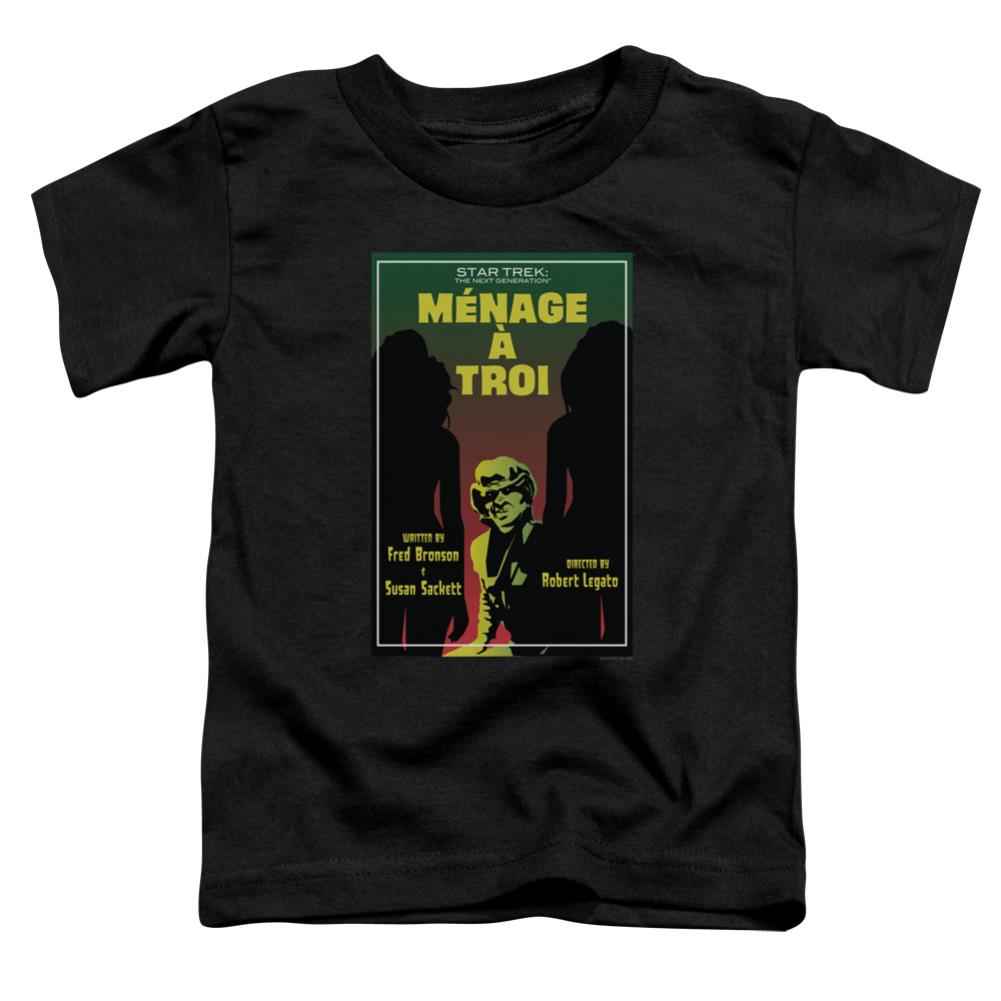 Star Trek TNG Season 3 Episode 24 Toddler 18/1 Cotton Short-Sleeve T-Shirt