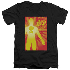 Star Trek TNG Season 3 Episode 25 Men's 30/1 Cotton Slim V-Neck T-Shirt