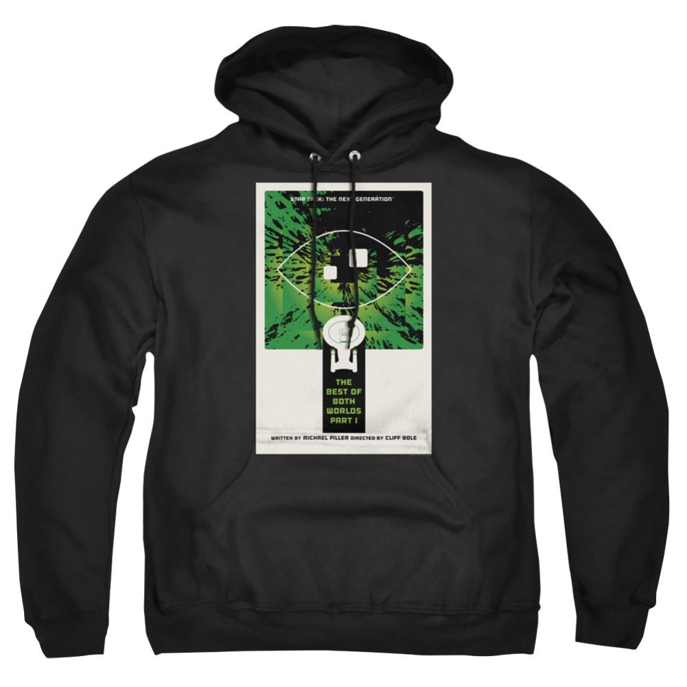Star Trek TNG Season 3 Episode 26 Men's Pull-Over 75 25 Poly Hoodie