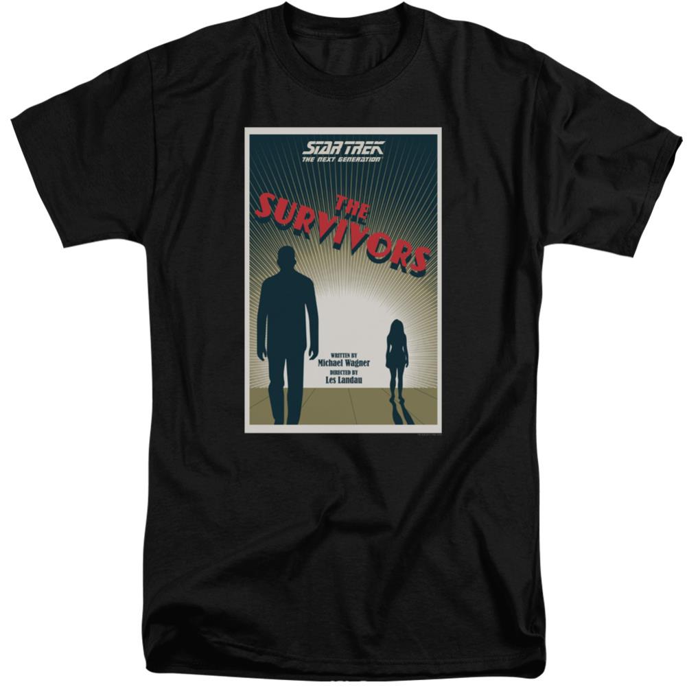 Star Trek TNG Season 3 Episode 3 Men's 18/1 Tall Cotton Short-Sleeve T-Shirt