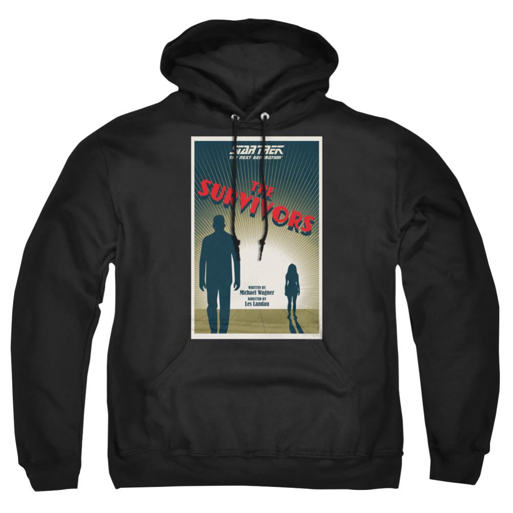 Star Trek TNG Season 3 Episode 3 Men's Pull-Over 75 25 Poly Hoodie