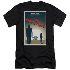 Star Trek TNG Season 3 Episode 3 Men's Ultra-Soft 30/1 Cotton Slim Short-Sleeve T-Shirt