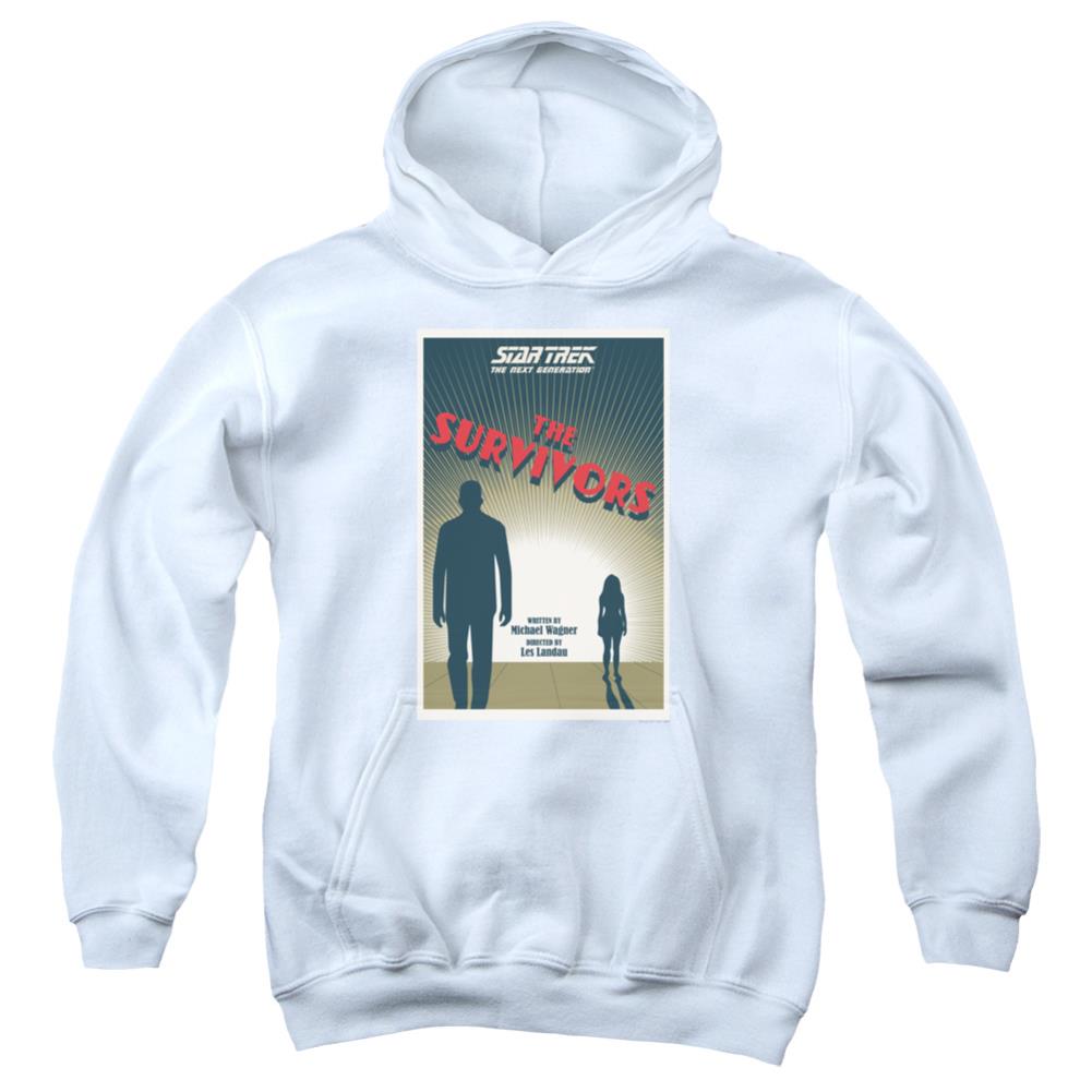 Star Trek TNG Season 3 Episode 3 Youth Cotton Poly Pull-Over Hoodie