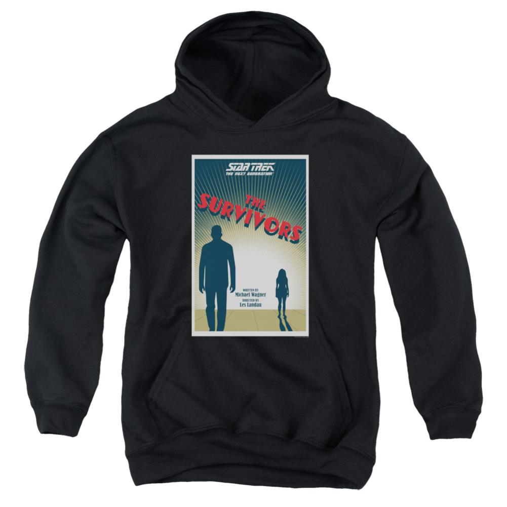 Star Trek TNG Season 3 Episode 3 Youth Cotton Poly Pull-Over Hoodie