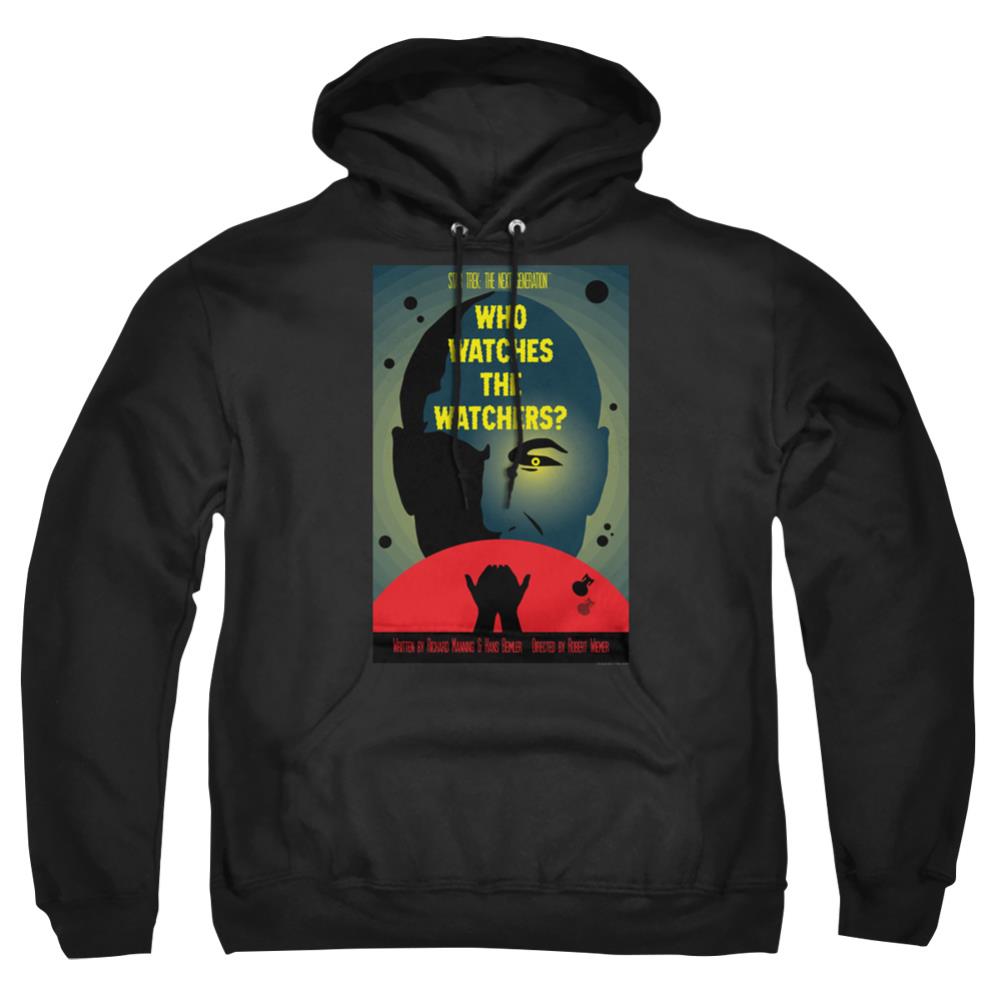 Star Trek TNG Season 3 Episode 4 Men's Pull-Over 75 25 Poly Hoodie