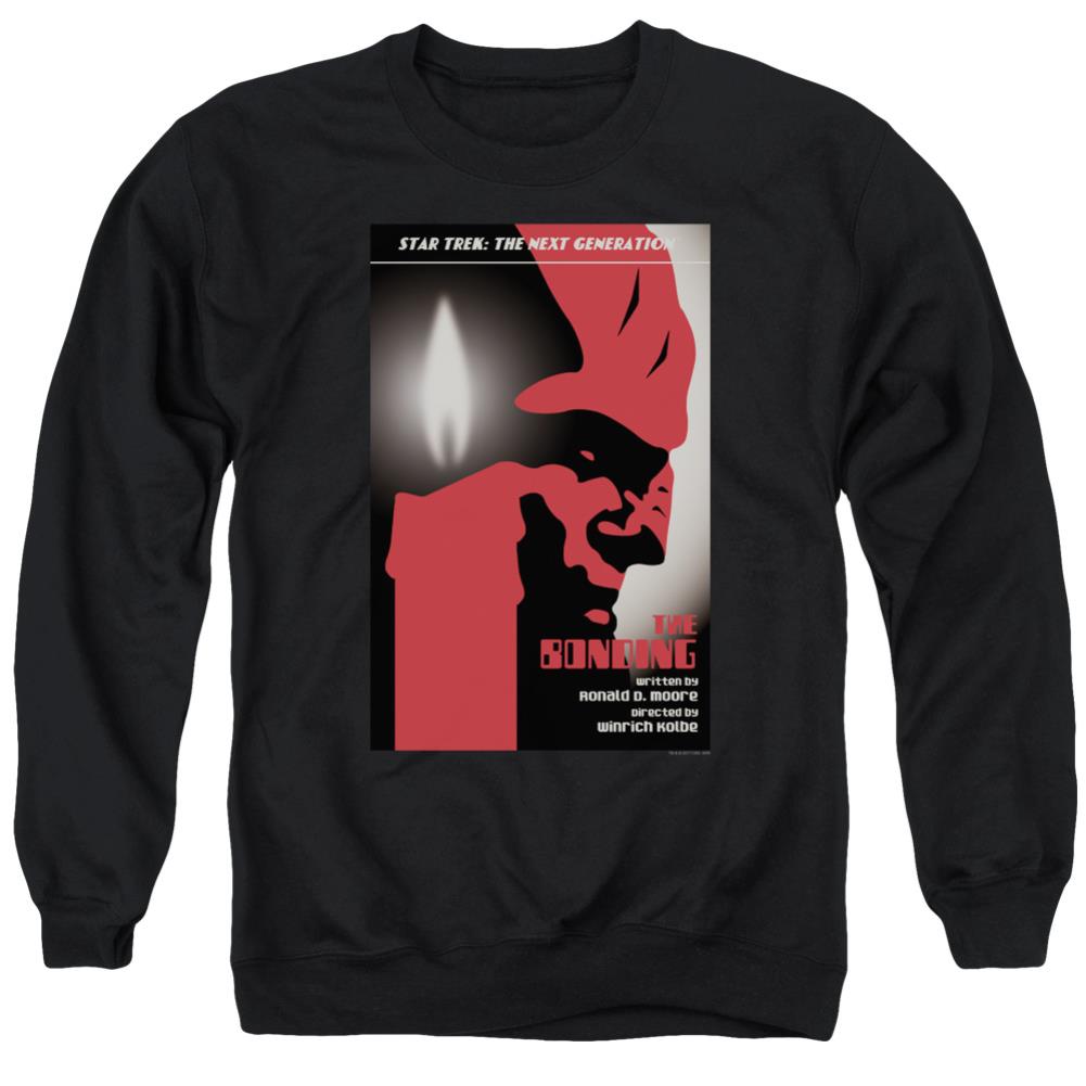 Star Trek TNG Season 3 Episode 5 Men's Crewneck 50 50 Poly Long-Sleeve T-Shirt