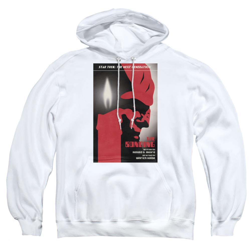 Star Trek TNG Season 3 Episode 5 Men's Pull-Over 75 25 Poly Hoodie