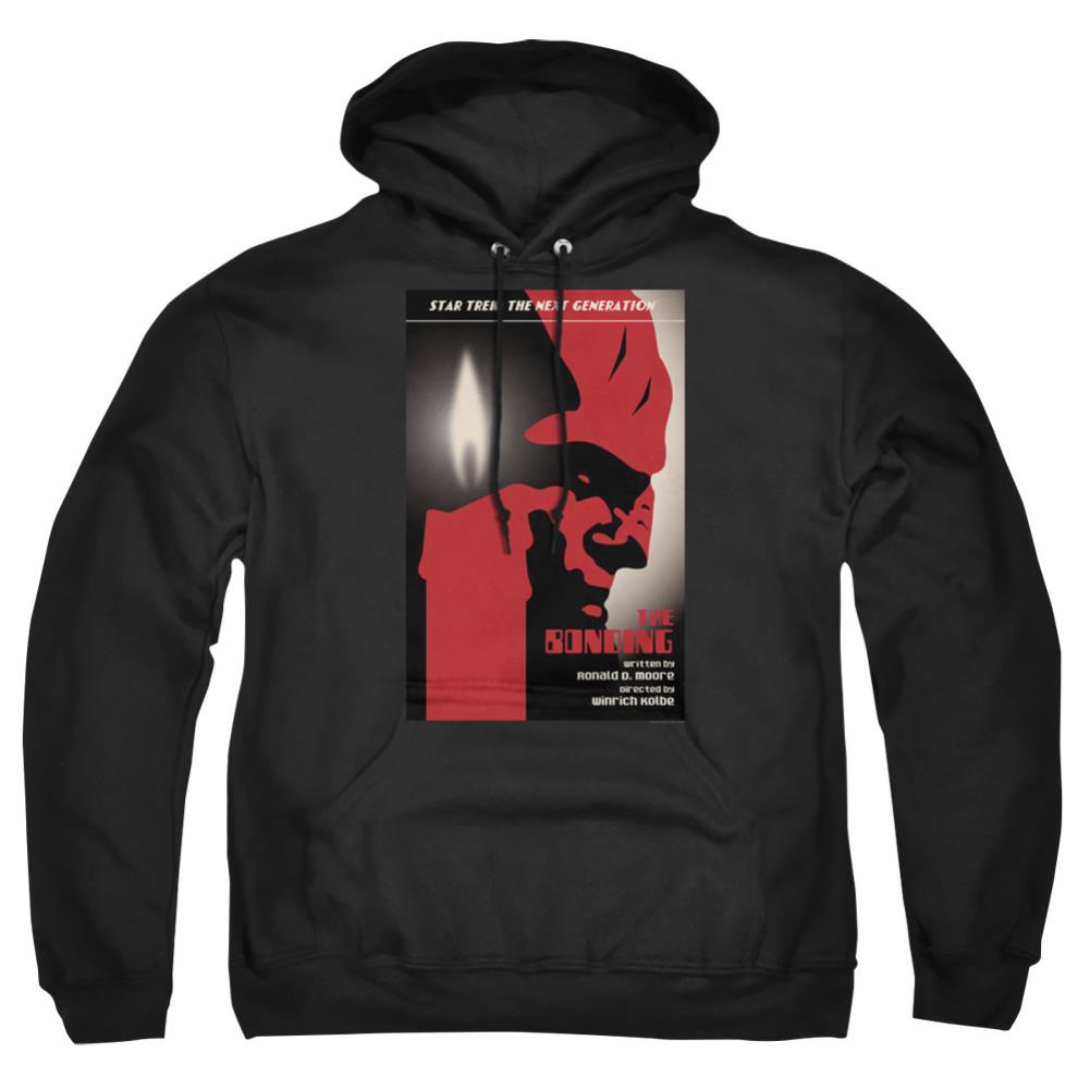 Star Trek TNG Season 3 Episode 5 Men's Pull-Over 75 25 Poly Hoodie