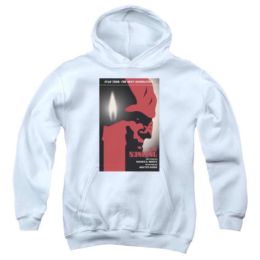 Star Trek TNG Season 3 Episode 5 Youth Cotton Poly Pull-Over Hoodie