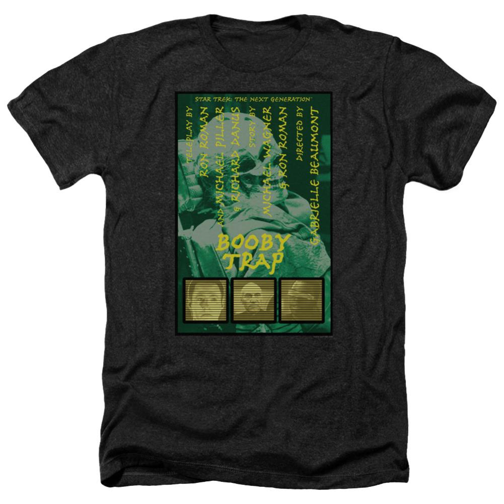 Star Trek TNG Season 3 Episode 6 Men's 30/1 Heather 60 40 Poly Short-Sleeve T-Shirt