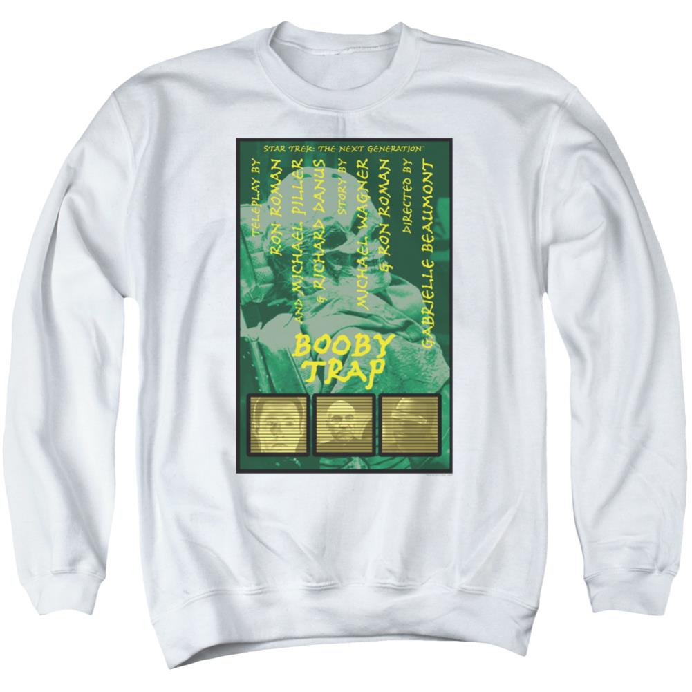 Star Trek TNG Season 3 Episode 6 Men's Crewneck 50 50 Poly Long-Sleeve T-Shirt