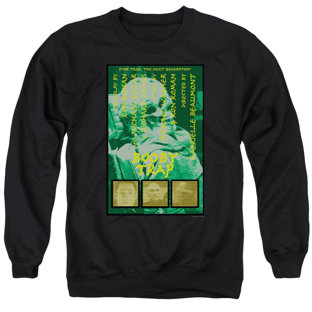 Star Trek TNG Season 3 Episode 6 Men's Crewneck 50 50 Poly Long-Sleeve T-Shirt