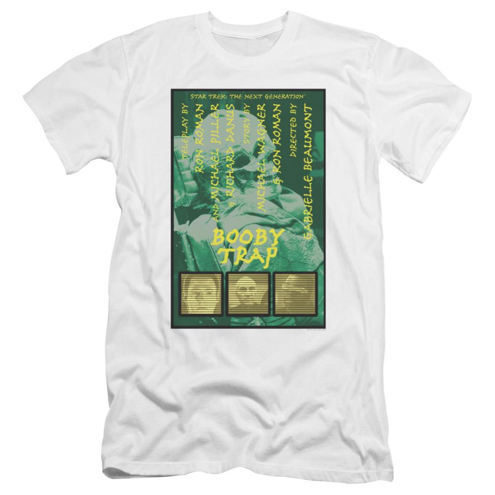Star Trek TNG Season 3 Episode 6 Men's Ultra-Soft 30/1 Cotton Slim Short-Sleeve T-Shirt