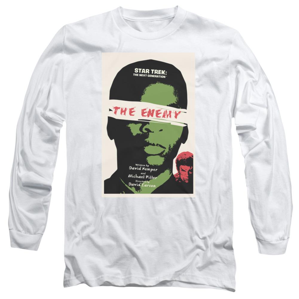 Star Trek TNG Season 3 Episode 7 Men's 18/1 Cotton Long-Sleeve T-Shirt