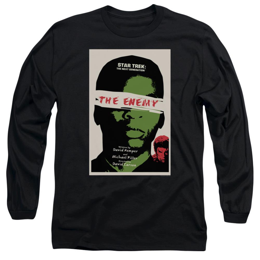 Star Trek TNG Season 3 Episode 7 Men's 18/1 Cotton Long-Sleeve T-Shirt