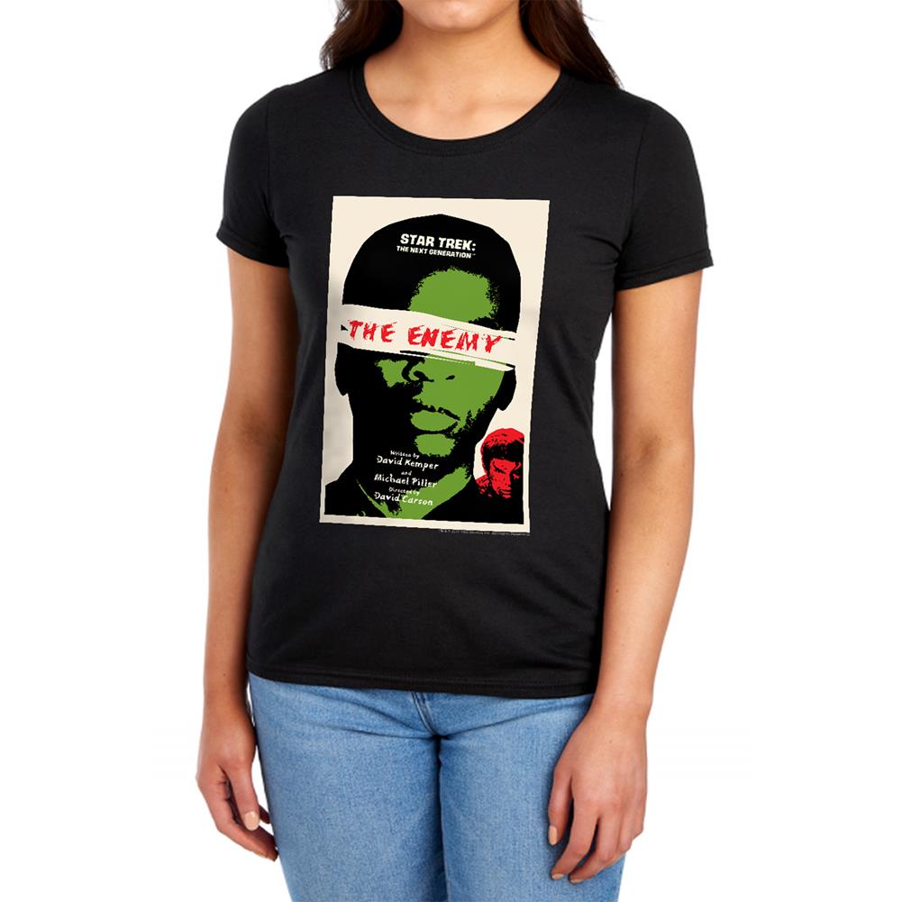Star Trek TNG Season 3 Episode 7 Women's 18/1 Cotton Short-Sleeve T-Shirt