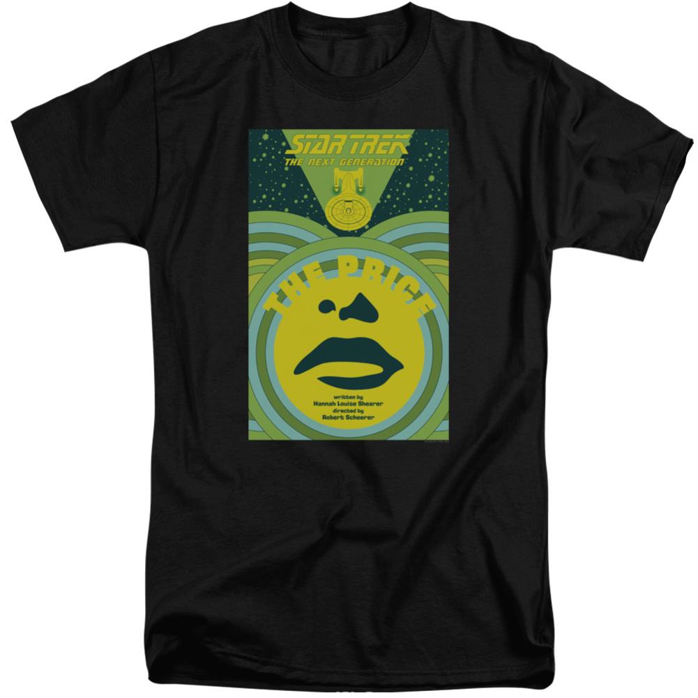 Star Trek TNG Season 3 Episode 8 Men's 18/1 Tall Cotton Short-Sleeve T-Shirt