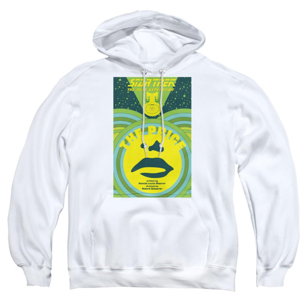 Star Trek TNG Season 3 Episode 8 Men's Pull-Over 75 25 Poly Hoodie