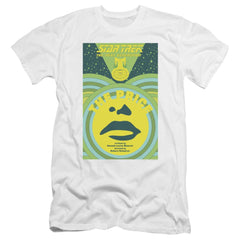 Star Trek TNG Season 3 Episode 8 Men's Ultra-Soft 30/1 Cotton Slim Short-Sleeve T-Shirt