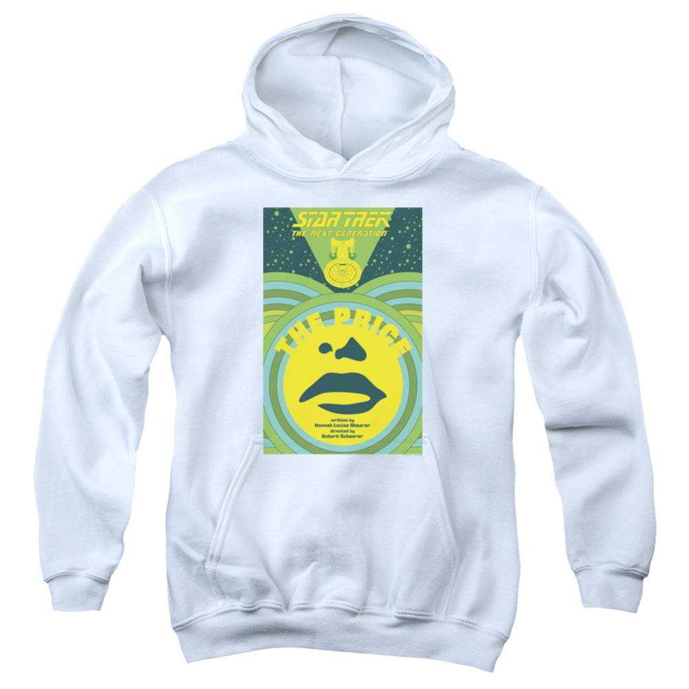 Star Trek TNG Season 3 Episode 8 Youth Cotton Poly Pull-Over Hoodie