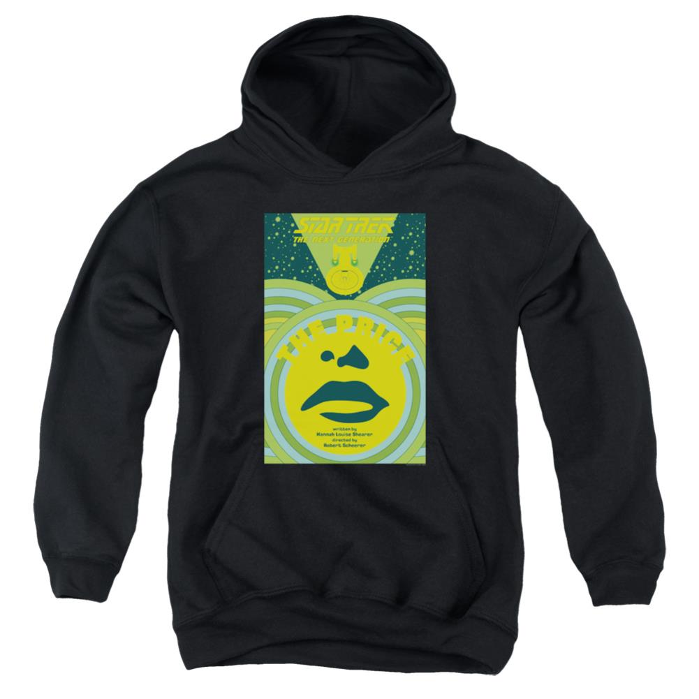 Star Trek TNG Season 3 Episode 8 Youth Cotton Poly Pull-Over Hoodie