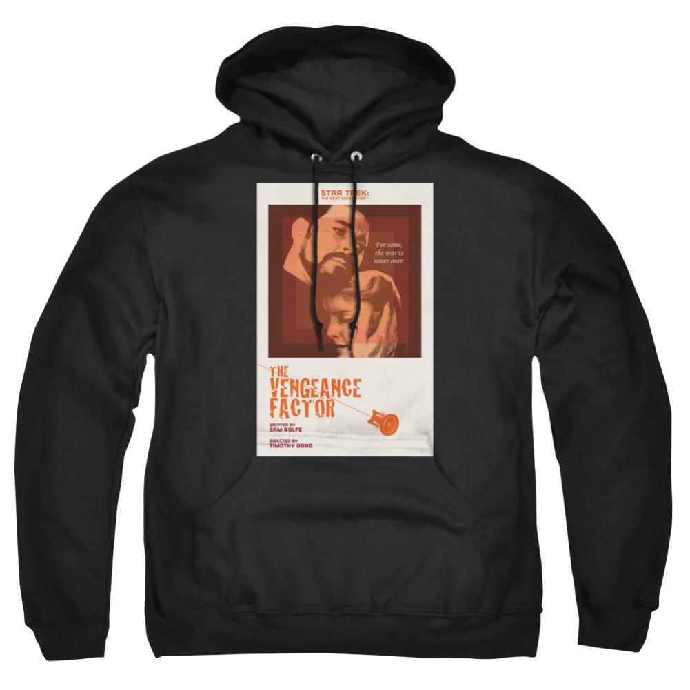Star Trek TNG Season 3 Episode 9 Men's Pull-Over 75 25 Poly Hoodie