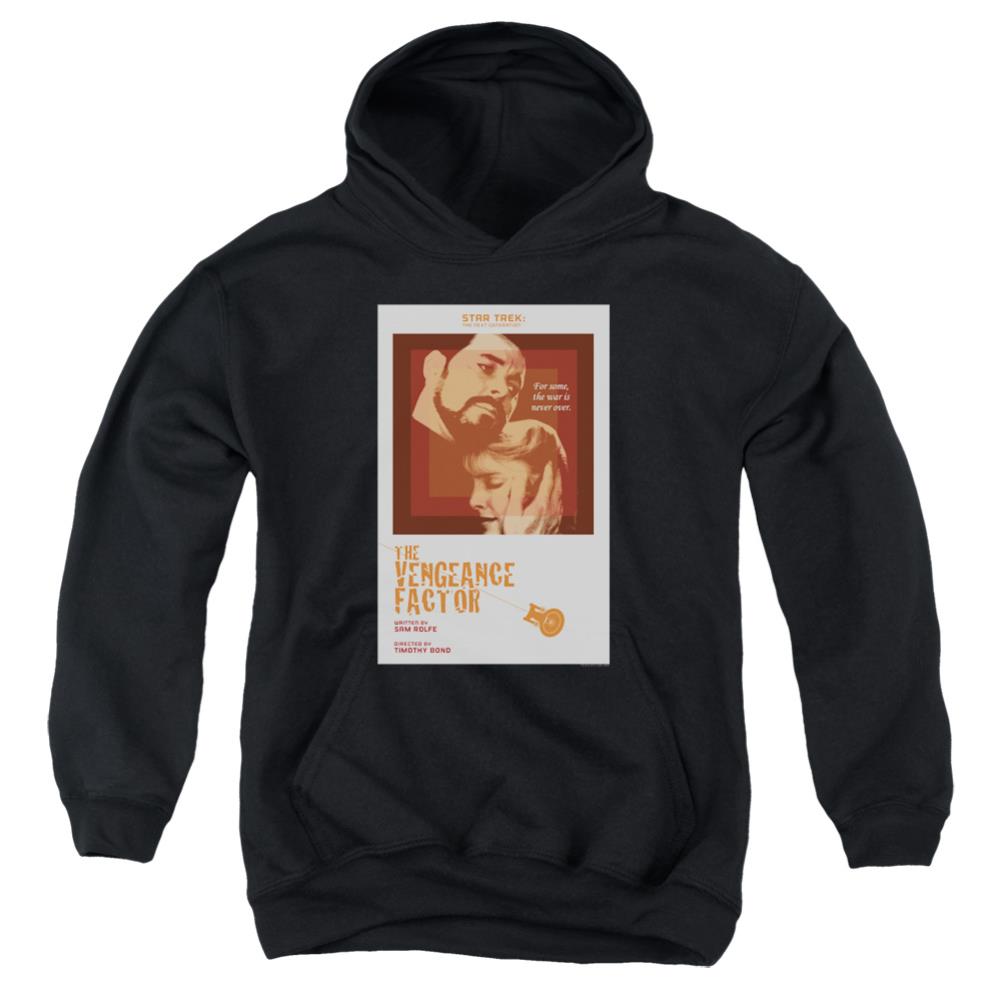 Star Trek TNG Season 3 Episode 9 Youth Cotton Poly Pull-Over Hoodie