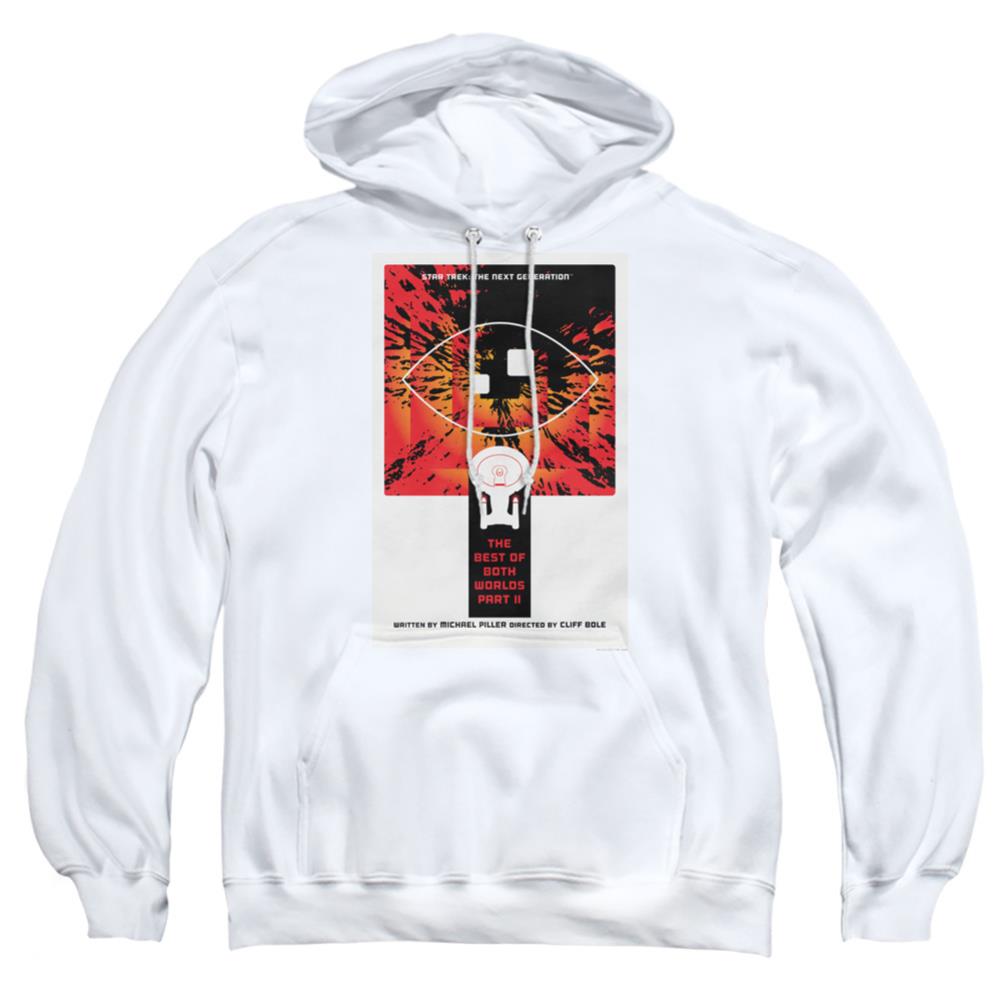 Star Trek TNG Season 4 Episode 1 Men's Pull-Over 75 25 Poly Hoodie