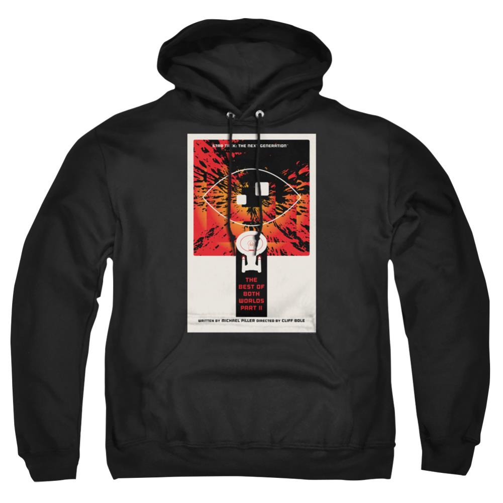 Star Trek TNG Season 4 Episode 1 Men's Pull-Over 75 25 Poly Hoodie