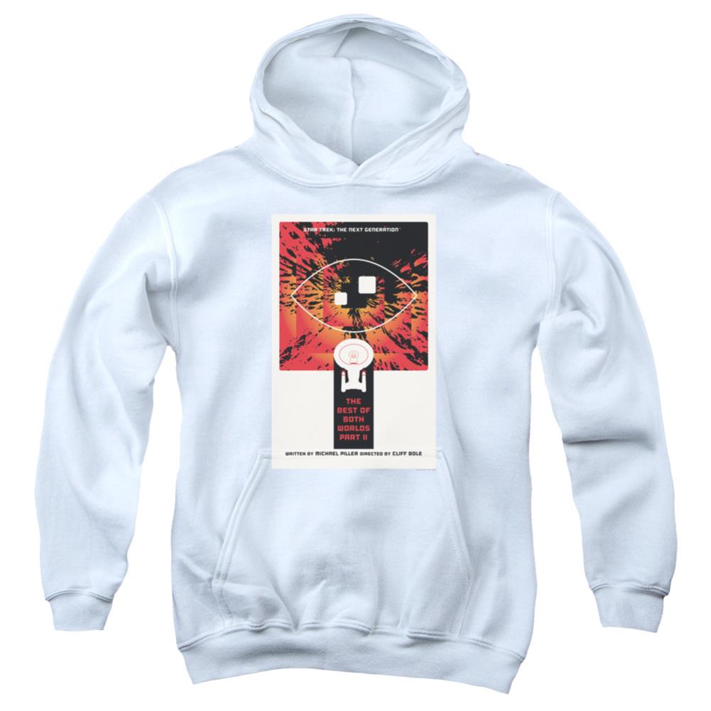 Star Trek TNG Season 4 Episode 1 Youth Cotton Poly Pull-Over Hoodie