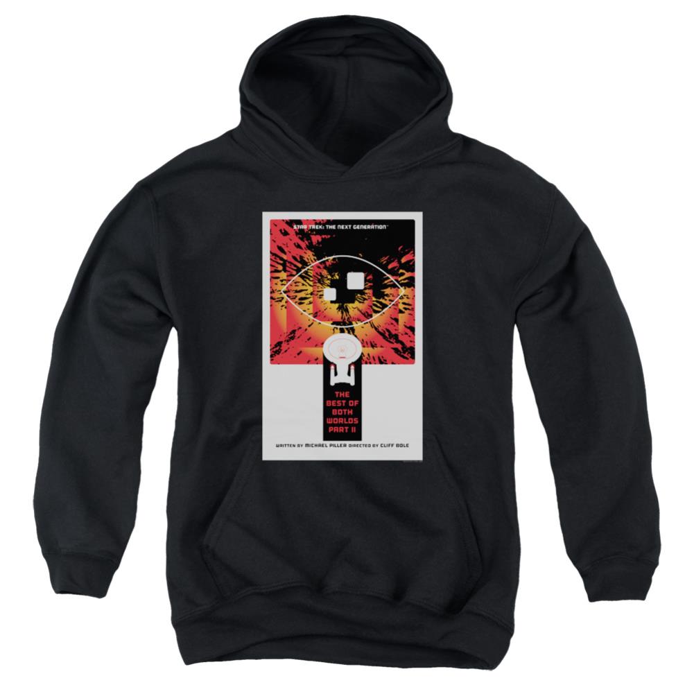 Star Trek TNG Season 4 Episode 1 Youth Cotton Poly Pull-Over Hoodie