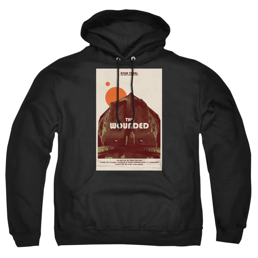 Star Trek TNG Season 4 Episode 12 Men's Pull-Over 75 25 Poly Hoodie