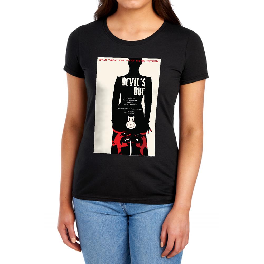 Star Trek TNG Season 4 Episode 13 Women's 18/1 Cotton Short-Sleeve T-Shirt