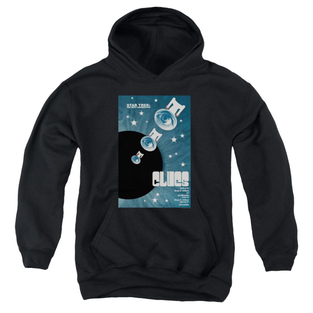 Star Trek TNG Season 4 Episode 14 Youth Cotton Poly Pull-Over Hoodie