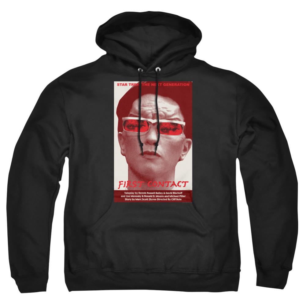 Star Trek TNG Season 4 Episode 15 Men's Pull-Over 75 25 Poly Hoodie