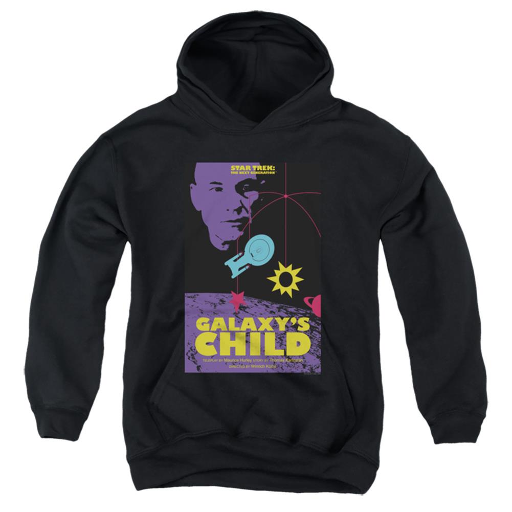 Star Trek TNG Season 4 Episode 16 Youth Cotton Poly Pull-Over Hoodie