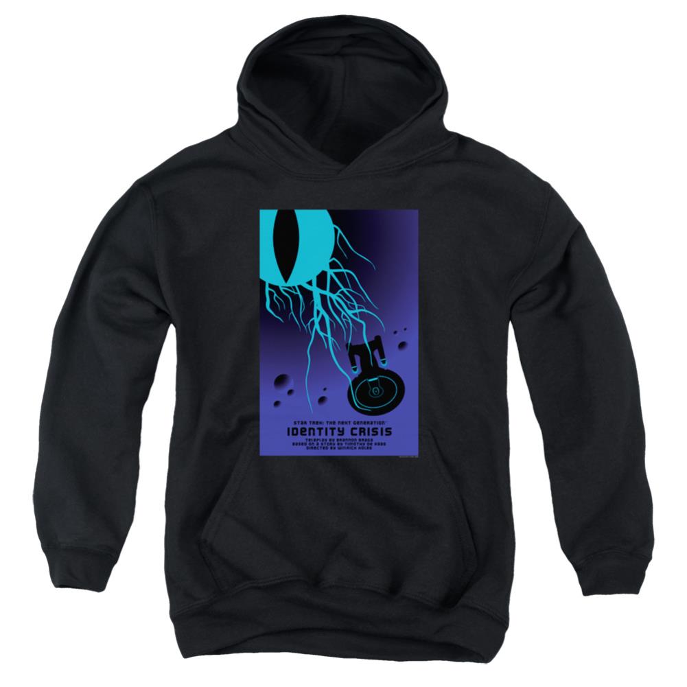 Star Trek TNG Season 4 Episode 18 Youth Cotton Poly Pull-Over Hoodie