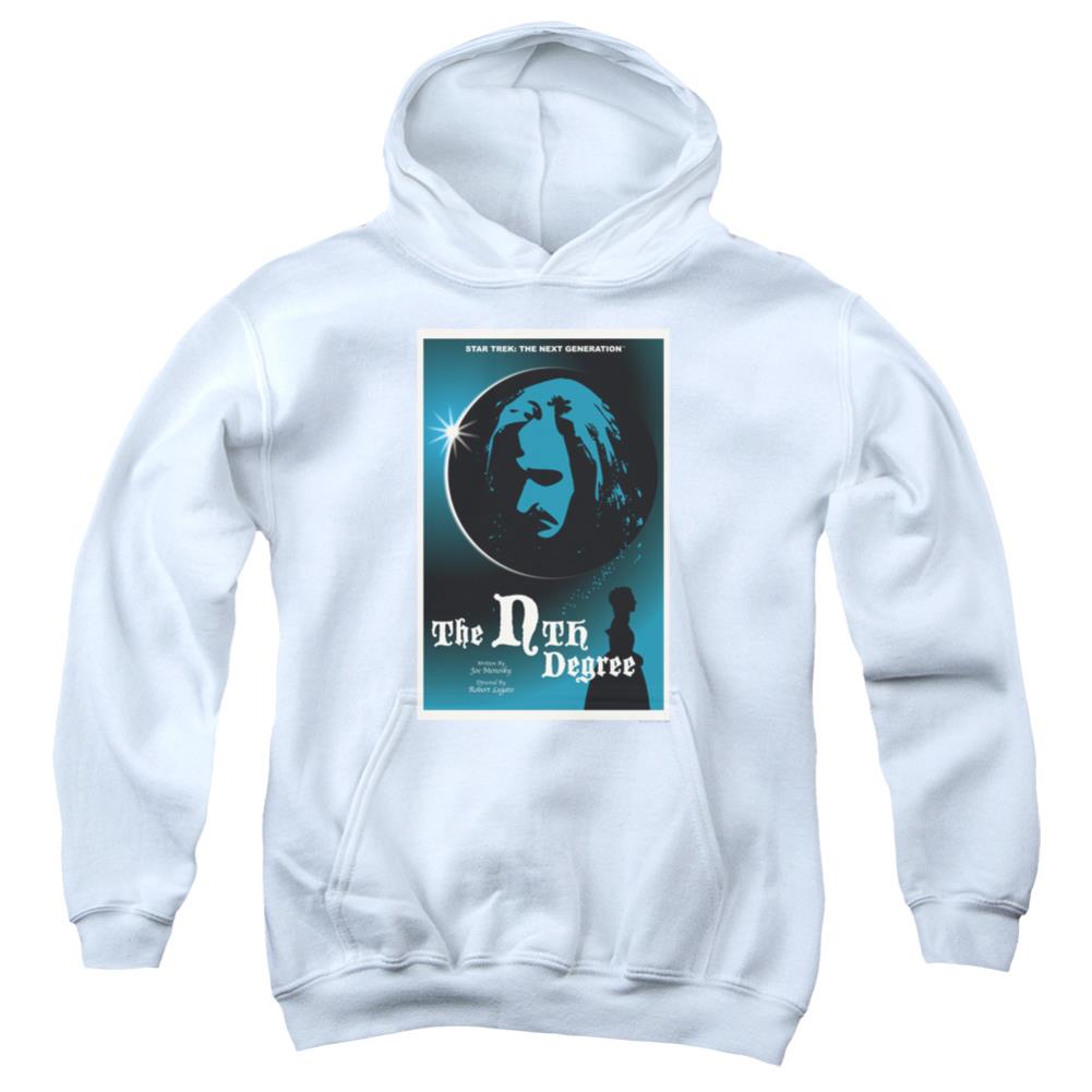 Star Trek TNG Season 4 Episode 19 Youth Cotton Poly Pull-Over Hoodie