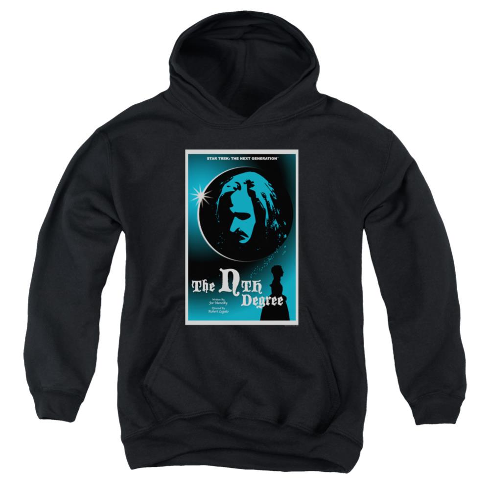 Star Trek TNG Season 4 Episode 19 Youth Cotton Poly Pull-Over Hoodie
