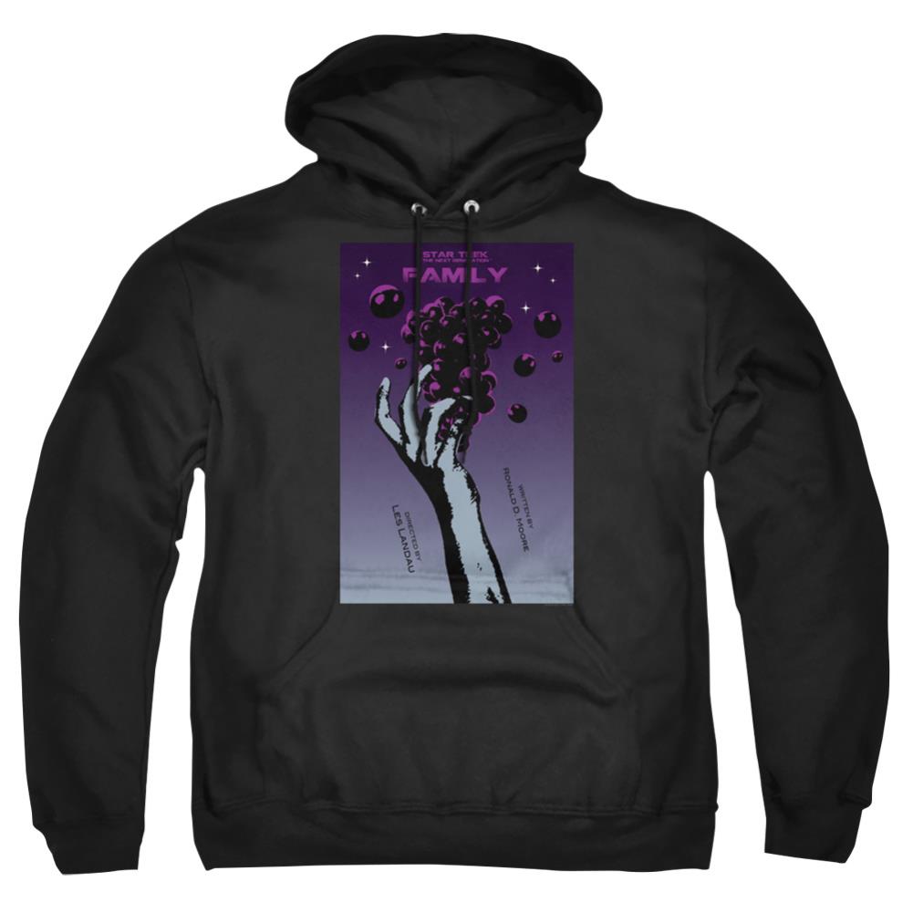 Star Trek TNG Season 4 Episode 2 Men's Pull-Over 75 25 Poly Hoodie