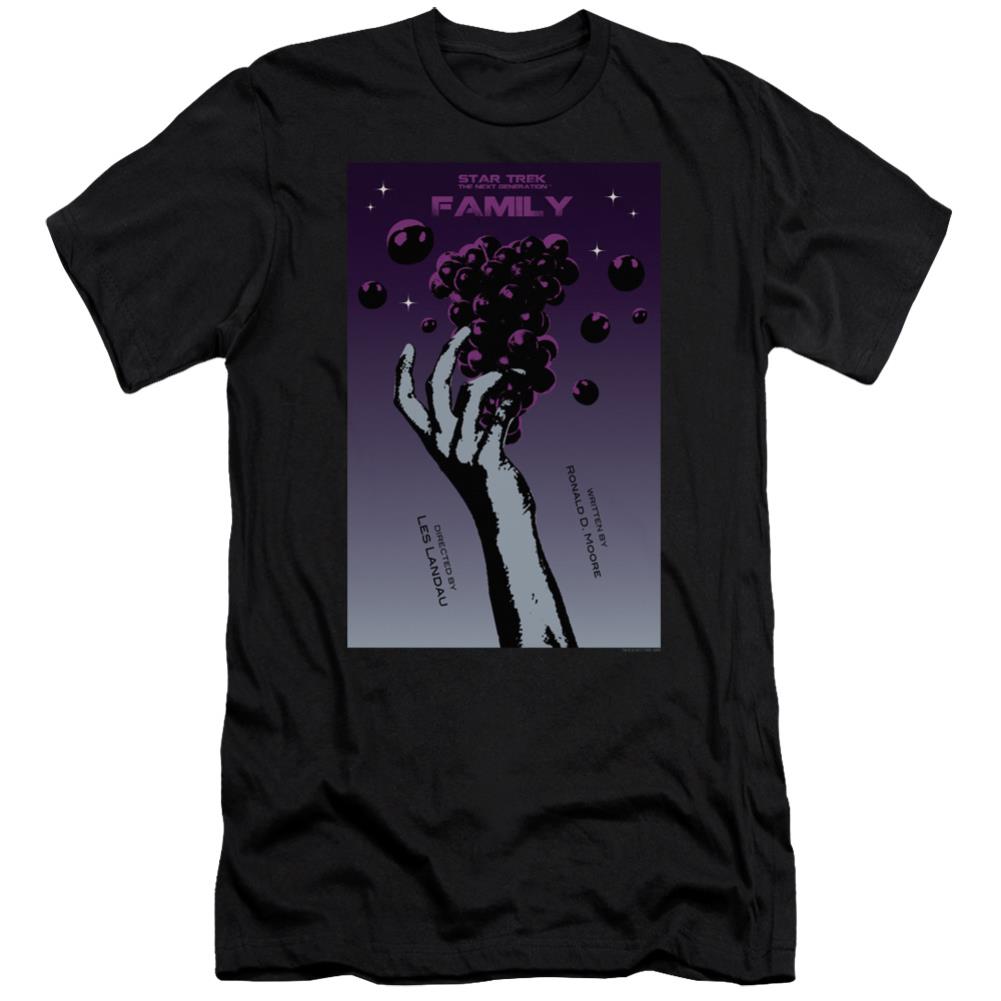 Star Trek TNG Season 4 Episode 2 Men's Ultra-Soft 30/1 Cotton Slim Short-Sleeve T-Shirt