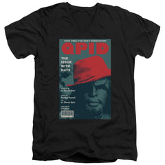 Star Trek TNG Season 4 Episode 20 Men's 30/1 Cotton Slim V-Neck T-Shirt