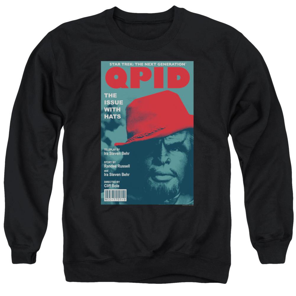Star Trek TNG Season 4 Episode 20 Men's Crewneck 50 50 Poly Long-Sleeve T-Shirt
