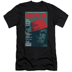 Star Trek TNG Season 4 Episode 20 Men's Ultra-Soft 30/1 Cotton Slim Short-Sleeve T-Shirt